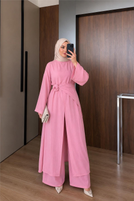 Takım 3 Parça Kumaş Lilium-Pembe 